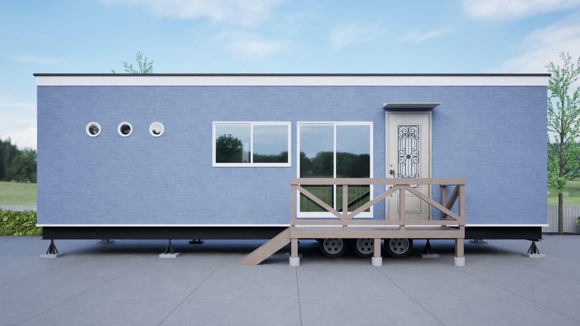 トレーラーハウスの耐震・耐風性について | トレーラーハウスの販売は