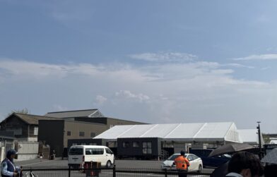大阪万博会場でトレーラーハウスを発見！