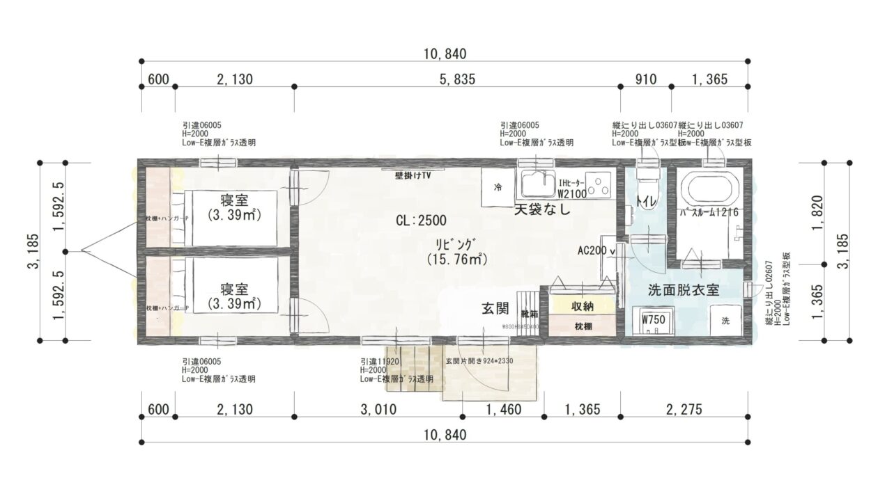 ﾌﾟﾗﾝ１階ytut